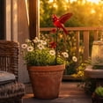 thumbnail image 4 of Metal Cardinal Garden Stake, Decorative Red Bird Yard Art Weather Resistant Garden Accent Ornament, Flower Pot Patio Lawn Decor for Garden Courtyard Porch Bird Lovers, 4 of 7