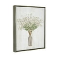 thumbnail image 5 of Stupell Industries Country Wildflower Blooms Arrangement Rustic Plank Pattern Graphic Art Luster Gray Floating Framed Canvas Print Wall Art, Design by Ziwei Li, 5 of 5