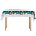 thumbnail image 3 of Rectángulo de Navidad Mantel de PVC Mantel desechable Mantel (Muñeco de nieve) Likrtyny Para estrenar, 3 of 5