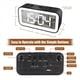 thumbnail image 4 of Reloj Despertador Digital, Reloj LED ElectróNico con Espejo de Brillo Ajustable, Relojes Despertadores de 12/24 Horas para Dormitorios (Negro), 4 of 9