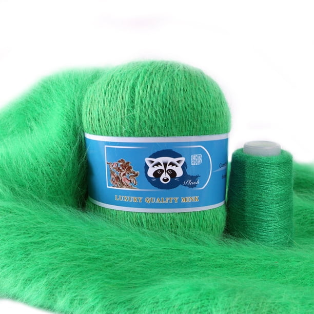 Bewildely Hilo de tejer cálido de 50g, bufandas cálidas DIY, hilo de felpa de ganchillo, tejido a mano para suministros de tejido antiestático, Artesanía No.07 Bewildely HA009039-07
