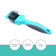 Groomer Essentials Flexible Slicker Brush - Single/Soft