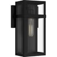 thumbnail image 4 of Vanessa 1-Light Matte Black Outdoor Wall Lantern, 4 of 5