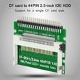 thumbnail image 2 of NZRUANE 44-Pin CF Card to 2.5" IDE PC Hard Drive Converter to Sale Adapter H6V3, 2 of 9