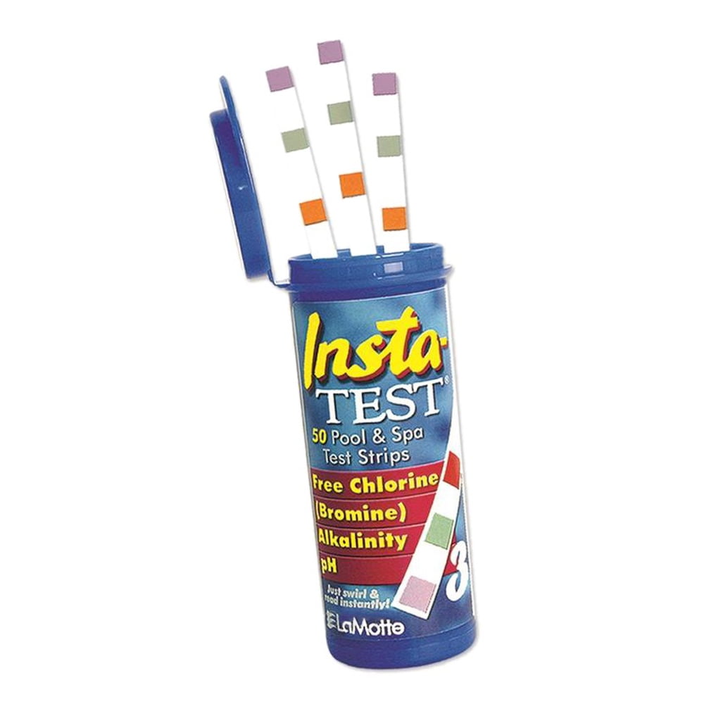 pH Lamotte Insta-Test 3-Way Piscina e SPA STRISCIA DI TEST I test per cloro 