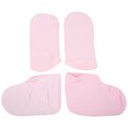 thumbnail image 2 of Manoplas aisladas para el cuidado de la cera, juego de guantes de cera de parafina, diseño elevado, 2 of 9