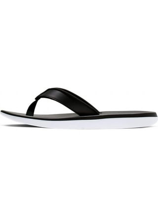 HSMQHJWE Black Leather Flip Flops Women Orthotic Comfort Thong Style Flip  Flops Sandals With Arch Support Heel Cup 
