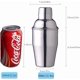 thumbnail image 2 of Cocktail Shaker Acero Inoxidable 350 ml con Colador Integrado para Martini Cócteles en Casa o Bar Profesional, 2 of 8