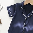 thumbnail image 7 of Toddler Boy Summer Outfit for 12-18 Months Toddler Boy Clothes Baby Summer Outfit Short Sleeve T-Shirt Tops Casual Elastic Shorts 2Pcs Set Cartoon Print 2PCS Set Short Sets,A13-Dark Blue, 7 of 7