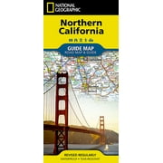 National geographic guidemaps: northern california - folded map: 9781597750615