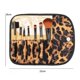 thumbnail image 2 of Cepillo cosmético homemiyn 7 piezas (33,5x23cm)(estampado de leopardo) Afortunado Sencillez, 2 of 3