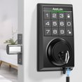 thumbnail image 1 of AppLoki Smart Lock, Electronic Keypad Deadbolt Keyless Entry Door Lock with Auto-Lock, 100 User Codes, Anti-Peeping Password, Easy to Install and Program, Keypad Lock for Home Bedroom, 1 of 1