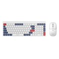 thumbnail image 1 of Havit KB830WB Dual-Mode Wireless Keyboard & Mouse Combo – 2.4GHz + Bluetooth 5.1 – White, 1 of 10