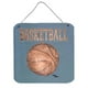 Carolines Treasures 8486DS66 Basket-ball Imprimé Suspendu à un Mur Ou à une Porte en Aluminium – image 1 sur 1