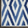 thumbnail image 5 of Nourison Whimsicle Modern Eclectic Ivory Blue 5' x 7' Area Rug, (5' x 7'), 5 of 9