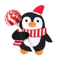 thumbnail image 4 of Bewildely 50 unids/lote de tarjetas de piruleta de papel de Papá Noel, invitaciones DIY, piruleta, paquete de regalo, decoración, regalos de Navidad, Kits de decoración para fiestas Pingüino Bewildely HA001849-02, 4 of 6