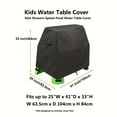 LUODU 12 Ft Tablecloth round Kitchen Table for Rectangle Tables 8ft