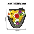 thumbnail image 3 of Pofeuu Tiger Swallowtail On Flowers Print Thickened Mini Silicone Oven Mitts Heat Resistant, Rubber Oven Mitt Gloves, Finger Pinch Grips, Pot Holder, Silicone Potholder, 3 of 7