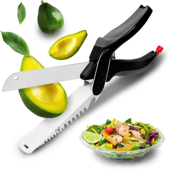 Vegetable Cutter,NOGIS Kitchen Scissors All Purpose for Cutting Meat,Vegetable,Fruit,Salad,Sharp Heavy Duty Shears with Cutting Board,Dishwasher Safe,Food Scissors Veggie Chopper Kitchen Gadget