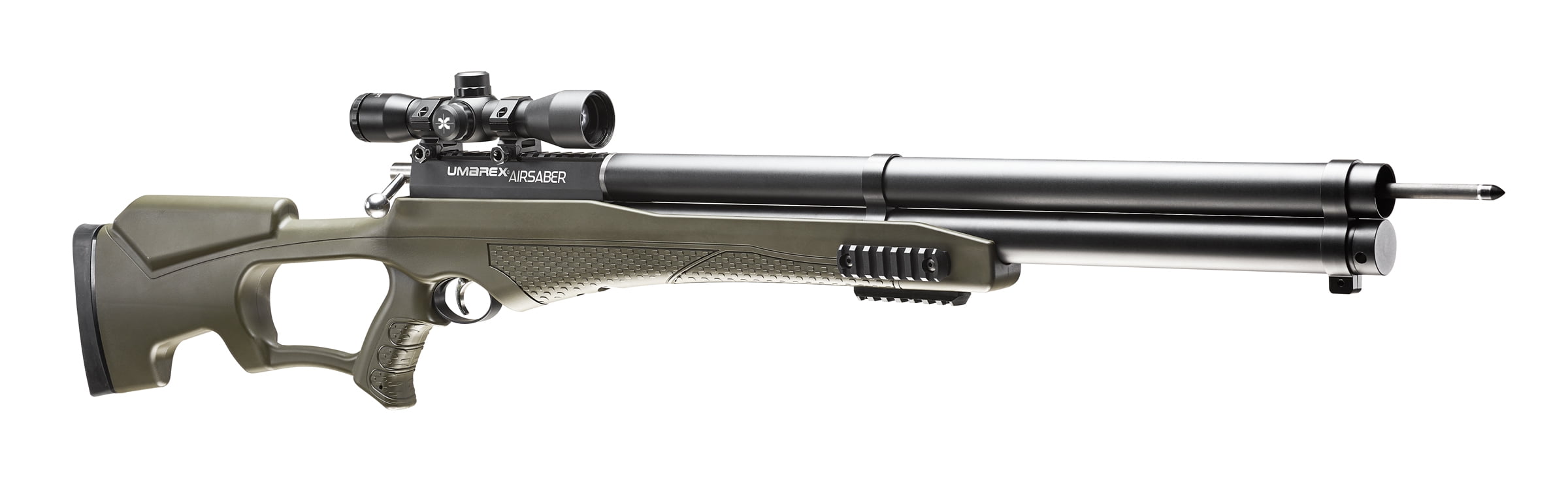 Umarex AirSaber Air Archery Arrow Rifle Airgun with Axeon Scope & 3 Carbon Fiber Arrows