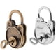 thumbnail image 1 of Rawiri - Juego de 2 candados antiguos con llave para bolsas duraderas y útiles, 1 of 3