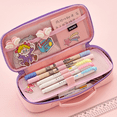 thumbnail image 3 of Lindo estuche para lápices, estuche para lápices, bolso multifunción portátil de capacidad media con compartimentos para niñas, niños y adolescentes, 3 of 5