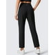 thumbnail image 2 of Pantalones de yoga CRZ YOGA Butterlift Ankle para mujer negros pequeños, 2 of 4