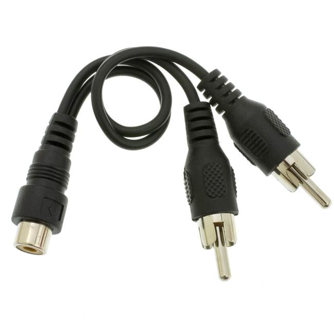 3.5 mm, Stereo to Dual RCA Audio Adapter Cable with 3.5 mm ...