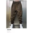 thumbnail image 4 of Pantalones Cargo informales para hombre, pantalones de chándal holgados de moda coreana, ropa de calle de hip hop para gimnasio, y2k, otoño, 4 of 4