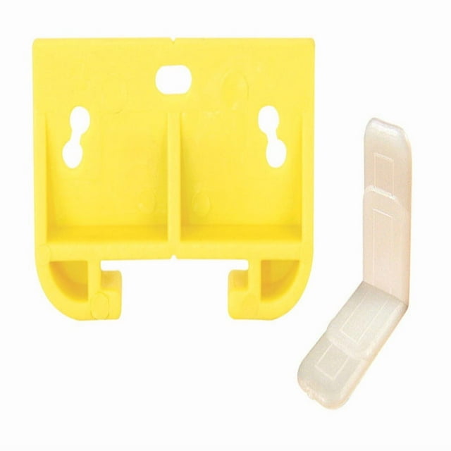 Guía central de plástico Drawer Track Guide Prime-Line, paquete de 2