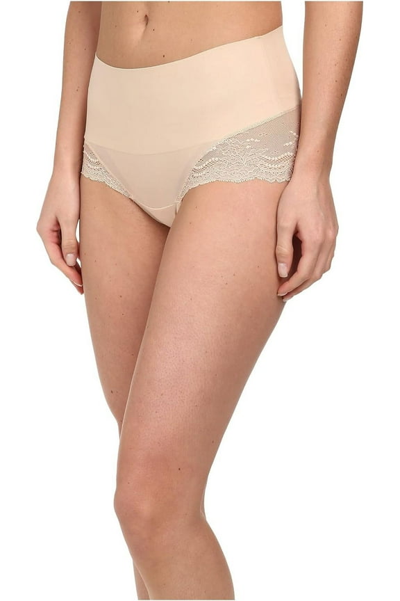 Women's Undie-Tectable¿ Lace Hi-Hipster Panty Soft Nude Medium