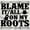 White, variant on Blame It On My Roots Country Music Womens Slim Fit Graphic Tee Brisco Brands S