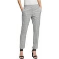 thumbnail image 2 of DKNY Womens Skinny Ankle Casual Trouser Pants, Grey, 16, 2 of 2