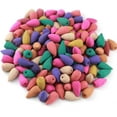 thumbnail image 1 of 300Pcs Backflow Incense Cones, Backflow Incense Incense Cones, Natural Incense Cones, Backflow Incense Sticks, Natural Aromatic Incense Cones, Mix 9 Different Scents Incense Cones, 1 of 5