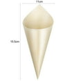 thumbnail image 7 of Ludlz 100Pcs Dessert Cones Food Grade Disposable Leakproof Heat-Resistant BPA Free Charcuterie Cones Small Dessert Cones Kitchen Supplies, 7 of 7