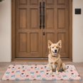 thumbnail image 4 of Pink Cow Milk Strawberry Pattern Door Rugs,Washable Non Slip Door Mats Indoor,Decorative Door Mats,Entry Mat Indoor for Entrance,Bedroom,Kitchen,Bathroom,16"x47", 4 of 6