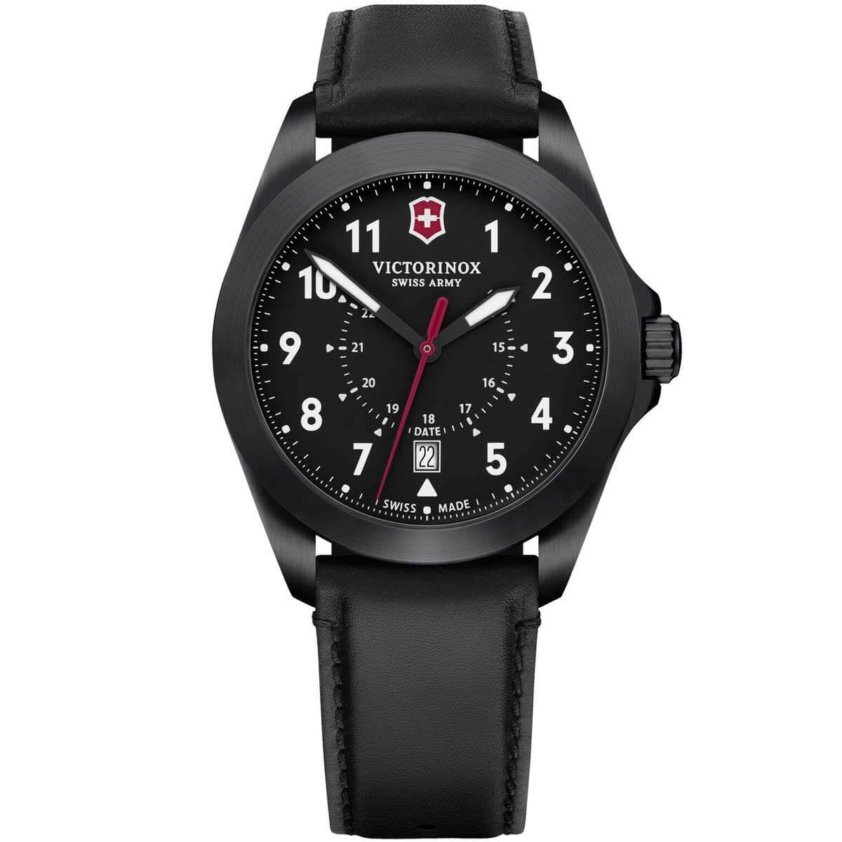 Victorinox Swiss Army 241970 Men's Heritage Leather Strap Watch