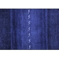 thumbnail image 1 of Ahgly Company Indoor Rectangle Abstract Blue Contemporary Area Rugs, 7' x 10', 1 of 4