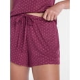thumbnail image 5 of Joyspun Women’s Modal Blend Ribbed Sleep Shorts, 2.75'' Inseam, Sizes XS-3X, 5 of 6