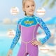 thumbnail image 3 of Advancent Trajes de neopreno Traje de buceo térmico Niñas Traje de baño de cuerpo completo Anti-medusas Type2 NO2, 3 of 6