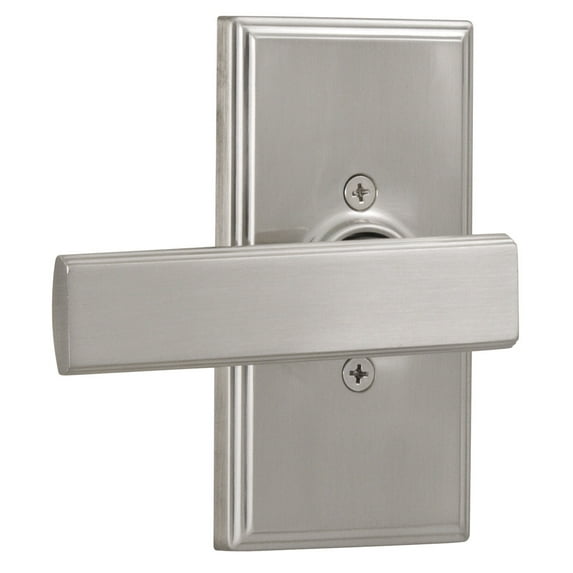 Weslock 03705PN--0020 Utica Woodward Half Dummy Lock Satin Nickel Finish