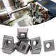 thumbnail image 3 of 10 Uds CNC Inserto Carburo Cementado Torno Herramienta De Torneado Hoja SPMG090408-TG LF6018 Herramienta Industrial, 3 of 7