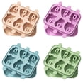 thumbnail image 2 of Hearthoom Fruit Popsicles Molds,Silicone Popsicle Mold,Reusable Ice Cream Molds for Homemade Popsicles Easy to Fill & Clean 4 Pcs,Multicolor, 2 of 9