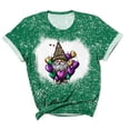 thumbnail image 2 of Women's Round Neck Print Casual Print Short Sleeved Short Sleeved Round Neck Top/shirt, 2 of 6