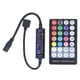 thumbnail image 2 of Mando a Distancia de Tira de Luz LED con Controlador 28 Teclas 4 Pines Mando a Distancia Inalámbrico RGB Minicontrolador de Atenuación RF para Tira de Luces LED RGB ANGGREK  Otros, 2 of 8
