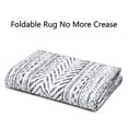 thumbnail image 4 of Garvee 8' x 10' Moroccan Bohemian Rug Indoor Geometric Floor Carpet Farmhouse Non Slip Low Pile Rug for Living Room Bedroom, Gray, 4 of 6