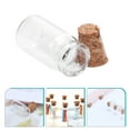 thumbnail image 6 of Howish Mini Glass Cork Bottles Glass Bottles Cork Tops - 30pcs Tiny Jars for DIY Crafts,composite material(0.87"X0.39"X0.39"), 6 of 8