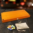 thumbnail image 5 of GSE Games & Sports Expert 4-Player Folding Mancala Board Game with Multi-Color Glass Stones, 5 of 8