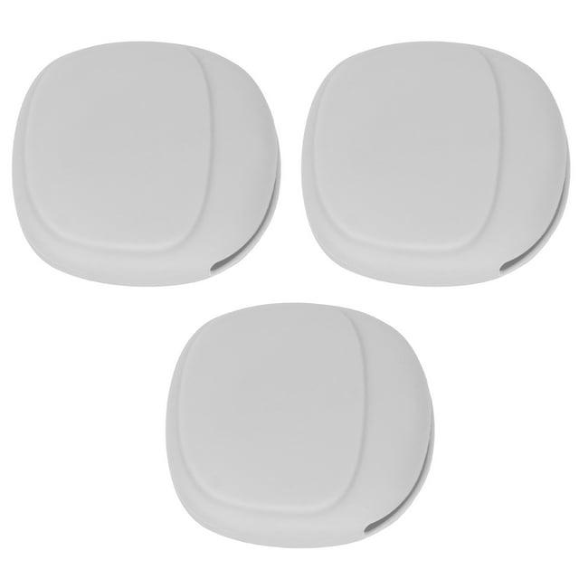 3PCS Étui de Transport Protecteur d'Écouteur, Mini Pochette d'Écouteur de Stockage Portable en Silicone, Facile à Transporter, Forte Résistance à la Pression, Compatibilité Large, Très Pratique pour la Maison, l'École,