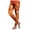 Gold, variant on Halloween Leggings for Women Pumpkin Witch Ghost Horror Printed Tights Pants Halloween Outfit (Black, L)